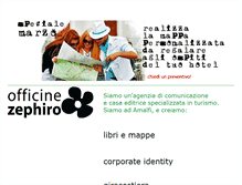 Tablet Screenshot of officinezephiro.com